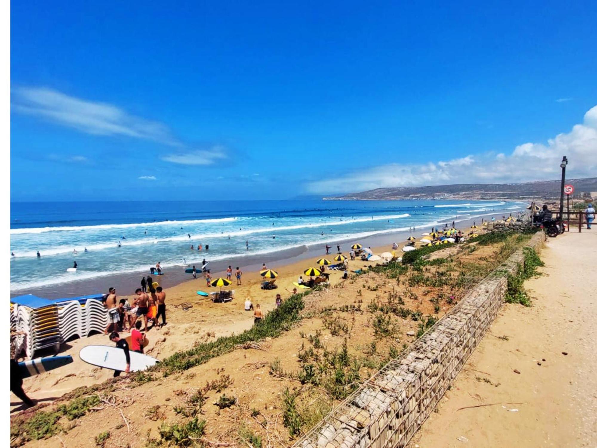 Appt: Evasion Oceanique Apartment Taghazout Luaran gambar
